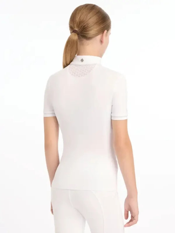 Young Rider Belle Show Shirt White
