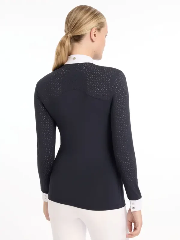 it02362_studio_olivialongsleeveshowshirt_navy_0003_1 Olivia Long Sleeve Show Shirt Navy