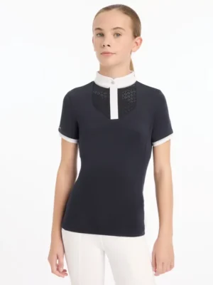 Young Rider Belle Show Shirt Navy