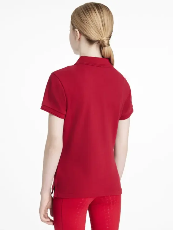 it06815_studio_youngriderclassiquepoloshirt_chilli_002 Young Rider Classique Polo Shirt Chilli
