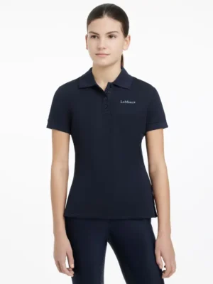 Young Rider Classique Polo Shirt Navy