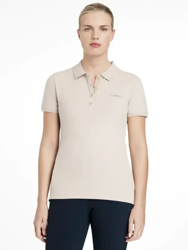 it06829_classiquepoloshirt_stone_001 Classique Polo Shirt Stone