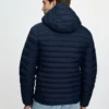 it08018_studio_menshoodedpufferjacket_navy_002_1 Mens Hooded Puffer Jacket Navy