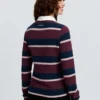 it09283_studio_sloanestriperugbyshirt_bramble_002 Sloane Stripe Rugby Shirt Bramble