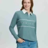 it09292_studio_rochellerugbyshirt_aloe_001 Rochelle Rugby Shirt Russet