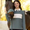 it09494_lifestyle_youngriderrileyrugbyshirt_aloe_03 Young Rider Riley Rugby Shirt Aloe