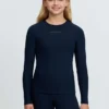 Young Rider Hybrid Sports Top Navy