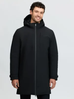 Mens Waterproof Training Coat Black