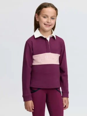 Mini Roman Rugby Shirt Blackberry
