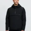 it09669_studio_menswaterproofanorak_black_001 Mens Waterproof Anorak Black