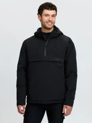 Mens Waterproof Anorak Black