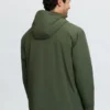 it09670_studio_menswaterproofanorak_olive_002 Mens Waterproof Anorak Olive