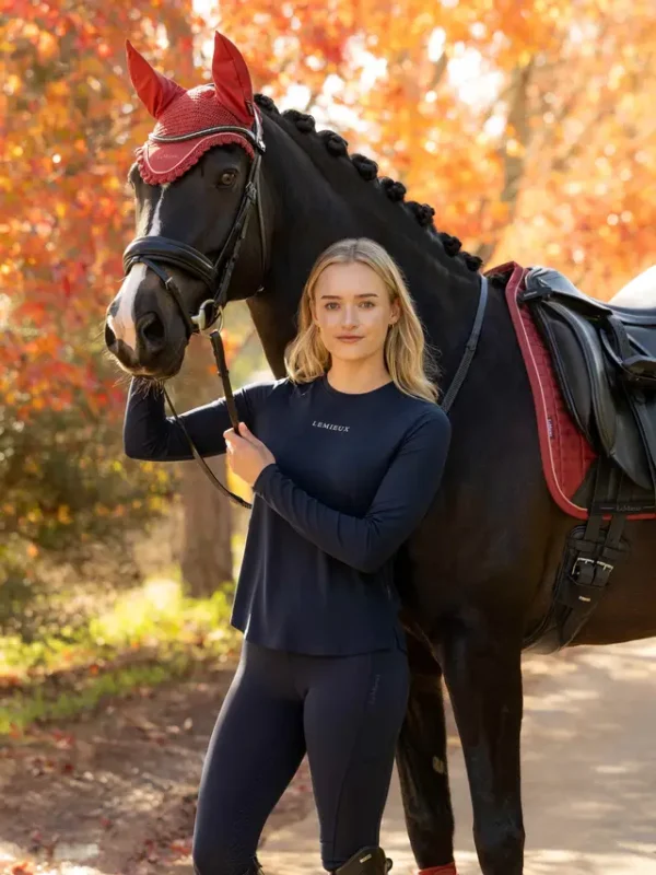 Long Sleeve Sports Tee Navy